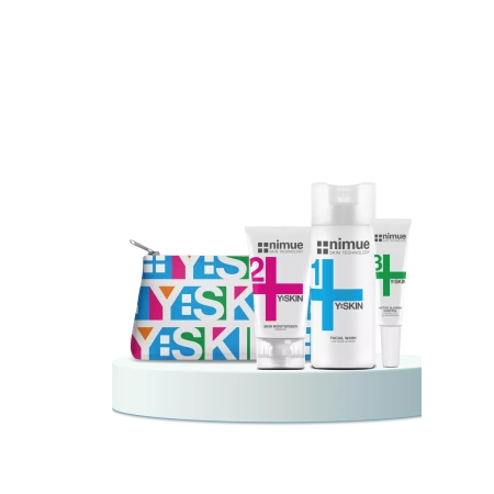 Мини-набор для молодой кожи + Косметичка Y:Skin